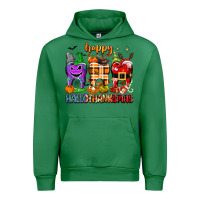 Emerald Happy Hallothanksmas teeth Urban Hoodie - texasbilliewilder