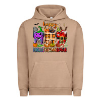 Pigment Burro Happy Hallothanksmas teeth Urban Hoodie - texasbilliewilder