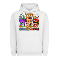 Pigment Lunar Rock Happy Hallothanksmas teeth Urban Hoodie - texasbilliewilder