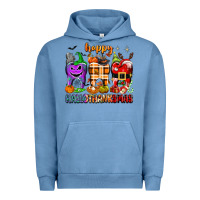 Happy Hallothanksmas Teeth Urban Hoodie | Teevron
