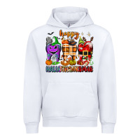 White Happy Hallothanksmas teeth Urban Hoodie - texasbilliewilder