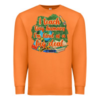 Carrot i teach tiny humans im kind of a big deal Premium Sweatshirt - NancyCooperArtShop