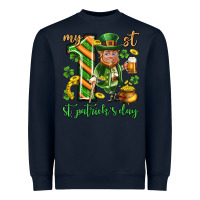 Navy My 1 st st. patricks day Heavyweight Sweatshirt - Neo Western