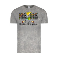Cloud Rock Mama Cita Needs a Margarita Vintage Tee - CowhideDigitalArt