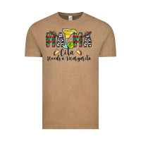 Vintage Coffee Mama Cita Needs a Margarita Vintage Tee - CowhideDigitalArt