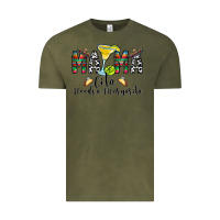 Vintage Olive Mama Cita Needs a Margarita Vintage Tee - CowhideDigitalArt