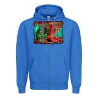 True Royal country boots Christmas Zipper Hoodie - Jasminsmagicworld