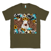 Army Green western calf Classic Tee - JahusDesignShop