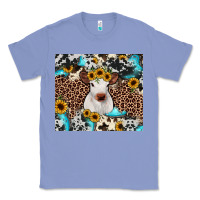 Colony Blue western calf Classic Tee - JahusDesignShop