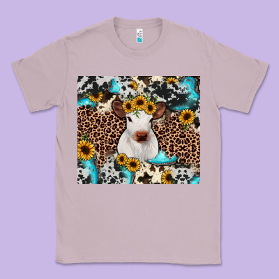 Western Calf Classic Tee Designed By Jahusdesignshop