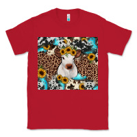 Red western calf Classic Tee - JahusDesignShop