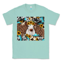 Seafoam western calf Classic Tee - JahusDesignShop