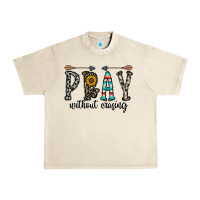 Sandshell pray whithout crasing Urban Heavy Tee - CowhideDigitalArt