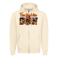 Sandshell American Flag Firefighter Son Zipper Hoodie - LillyAllenDesigns