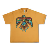 Peanut Butter thunderbird with sunflowers Urban Heavy Tee - BarkalooDesign