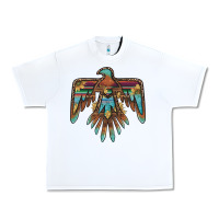 White thunderbird with sunflowers Urban Heavy Tee - BarkalooDesign