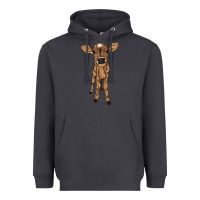 Smoke baby cow Heavyweight Hoodie - NancyCooperArtShop