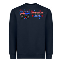 Navy all american boy libbey glass Heavyweight Sweatshirt - HRA Design Shop