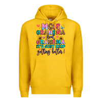 Lemon mom grandma great grandma it's just keeps getting Premium Hoodie - Artiststas