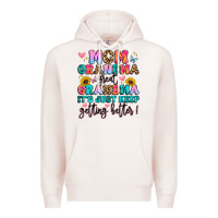 Pale Pink mom grandma great grandma it's just keeps getting Premium Hoodie - Artiststas