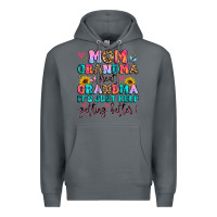 Rock mom grandma great grandma it's just keeps getting Premium Hoodie - Artiststas