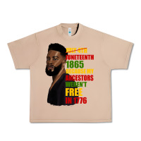 Burro juneteenth 1885 because my ancestors weren't free in 1776 black man Urban Heavy Tee - HRA Design Shop