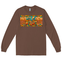 Chestnut wild west license plate Long Sleeve Tee - Artiststas