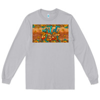 Moon Dust wild west license plate Long Sleeve Tee - Artiststas
