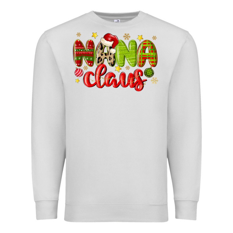 Nana Claus Premium Sweatshirt by MaliasSmallBusiness | Teevron