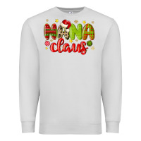 Dove Grey nana claus Premium Sweatshirt - MaliasSmallBusiness