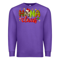 Purple nana claus Premium Sweatshirt - MaliasSmallBusiness