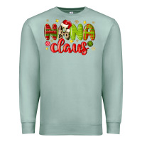 Seafoam nana claus Premium Sweatshirt - MaliasSmallBusiness
