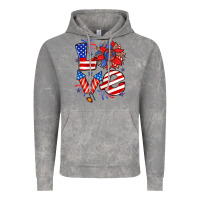 Cloud Rock 4th of july love Vintage Hoodie - Zillion Design Studio