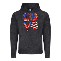 Vintage Black 4th of july love Vintage Hoodie - Zillion Design Studio