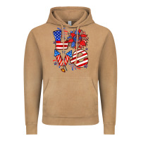 Vintage Camel 4th of july love Vintage Hoodie - Zillion Design Studio