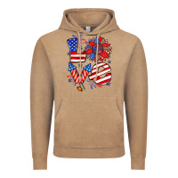 4th Of July Love Vintage Hoodie | Teevron
