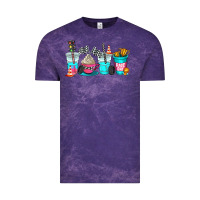 Cloud Purple race day coffe cup Vintage Tee - AdoDesignShop