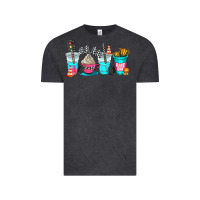 Vintage Black race day coffe cup Vintage Tee - AdoDesignShop