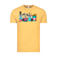 Vintage Mustard race day coffe cup Vintage Tee - AdoDesignShop