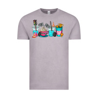 Vintage Zinc race day coffe cup Vintage Tee - AdoDesignShop