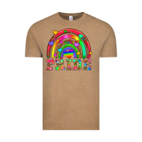 Vintage Coffee lgbtq pride and rainbow Vintage Tee - HRA Design Shop