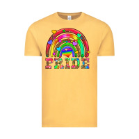 Vintage Mustard lgbtq pride and rainbow Vintage Tee - HRA Design Shop