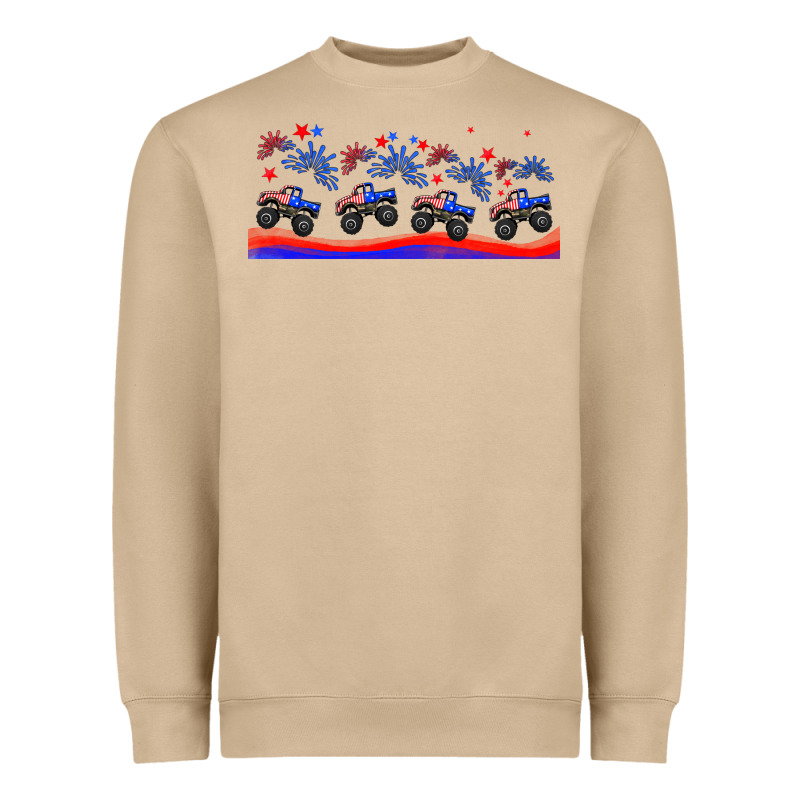 American Truck Libbey Glass Heavyweight Sweatshirt by HRA Design Shop | Teevron