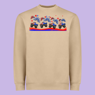 American Truck Libbey Glass Heavyweight Sweatshirt Designed By Hra Design Shop