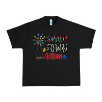 Black small town autism Urban Heavy Tee - CowhideDigitalArt