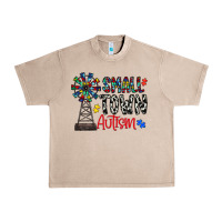 French Oak small town autism Urban Heavy Tee - CowhideDigitalArt