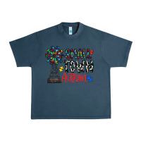Midnight Navy small town autism Urban Heavy Tee - CowhideDigitalArt