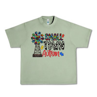 Oil Green small town autism Urban Heavy Tee - CowhideDigitalArt