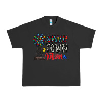 Pigment Black small town autism Urban Heavy Tee - CowhideDigitalArt