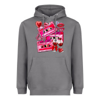 Storm valentines day cassette Heavyweight Hoodie - NancyCooperArtShop